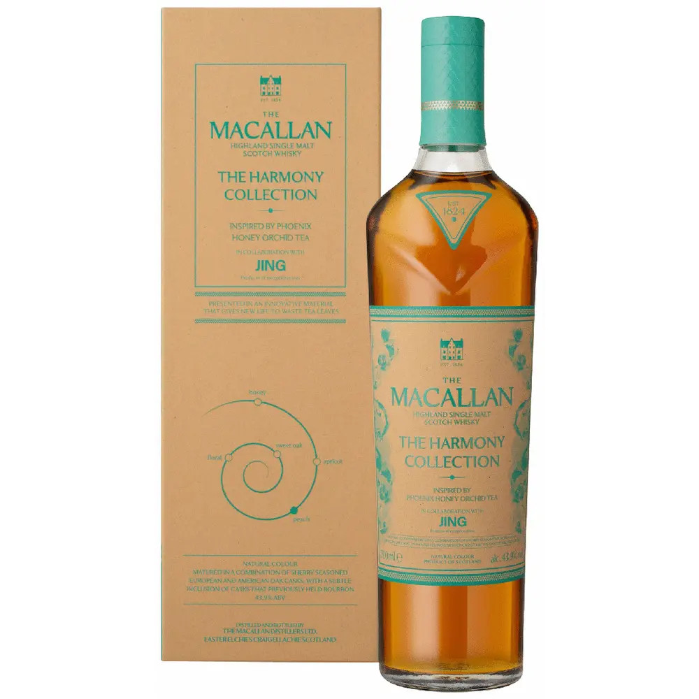 Macallan Harmony V Phoenix Honey Orchid Tea Single Malt Scotch 750 ML