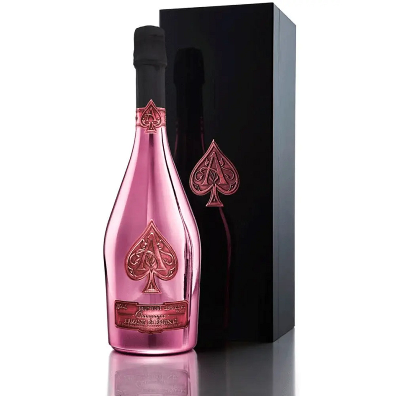 Ace of Spades Armand De Brignac Rose Champagne Naked Bottle750ml