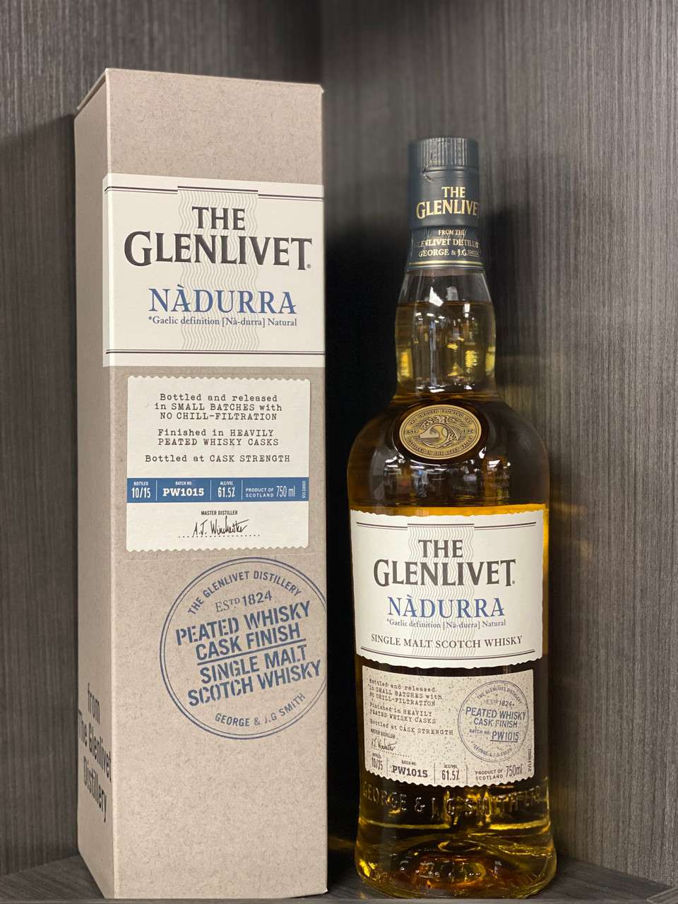 The Glenlivet Nàdurra Peated Whisky Cask Finish  750ml