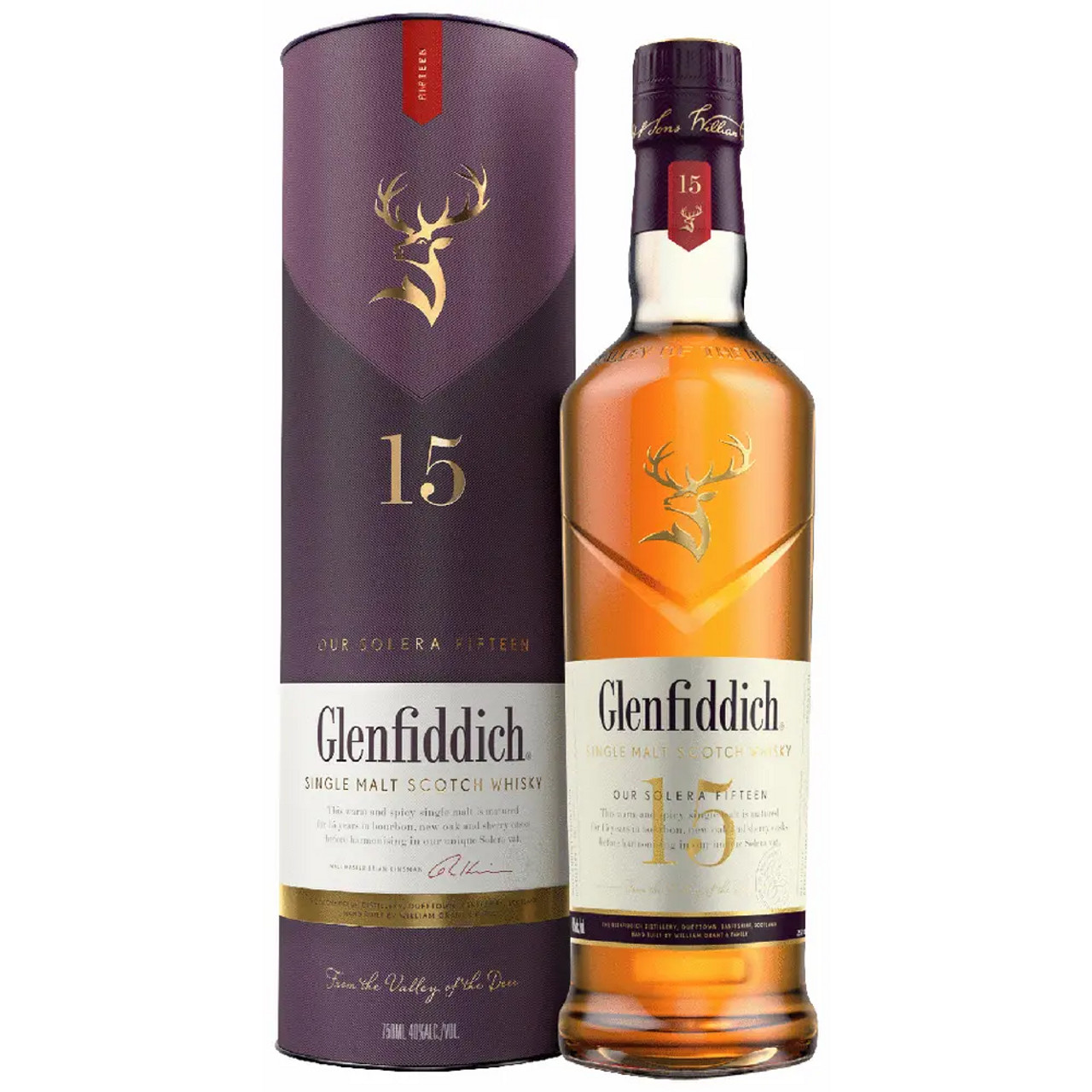 ウイスキー  15 Years Old Whisky 750ml Glenfiddich 15 Years Old 750 ML - Glendale Liquor Store