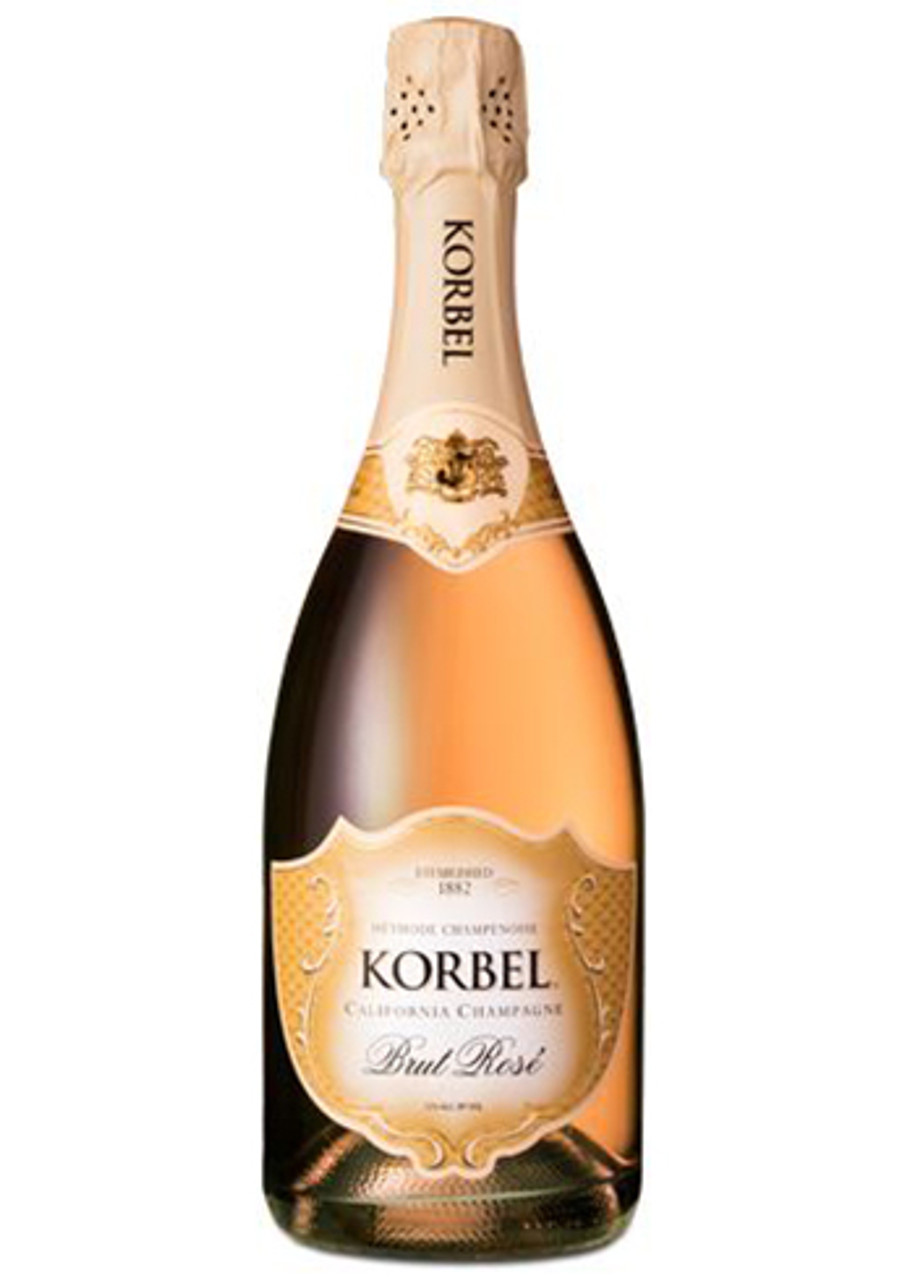 Korbel Brut Rosé Champagne 750 ML