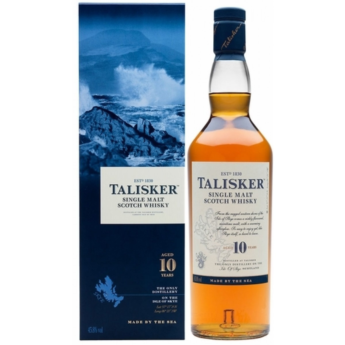 Talisker scotch single malt 10yr old 750ml - Glendale Liquor Store