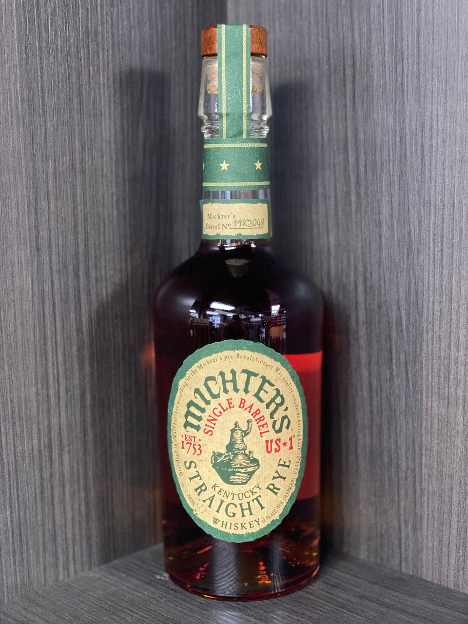 Michter's US*1 Single Barrel Straight Rye 750 ML