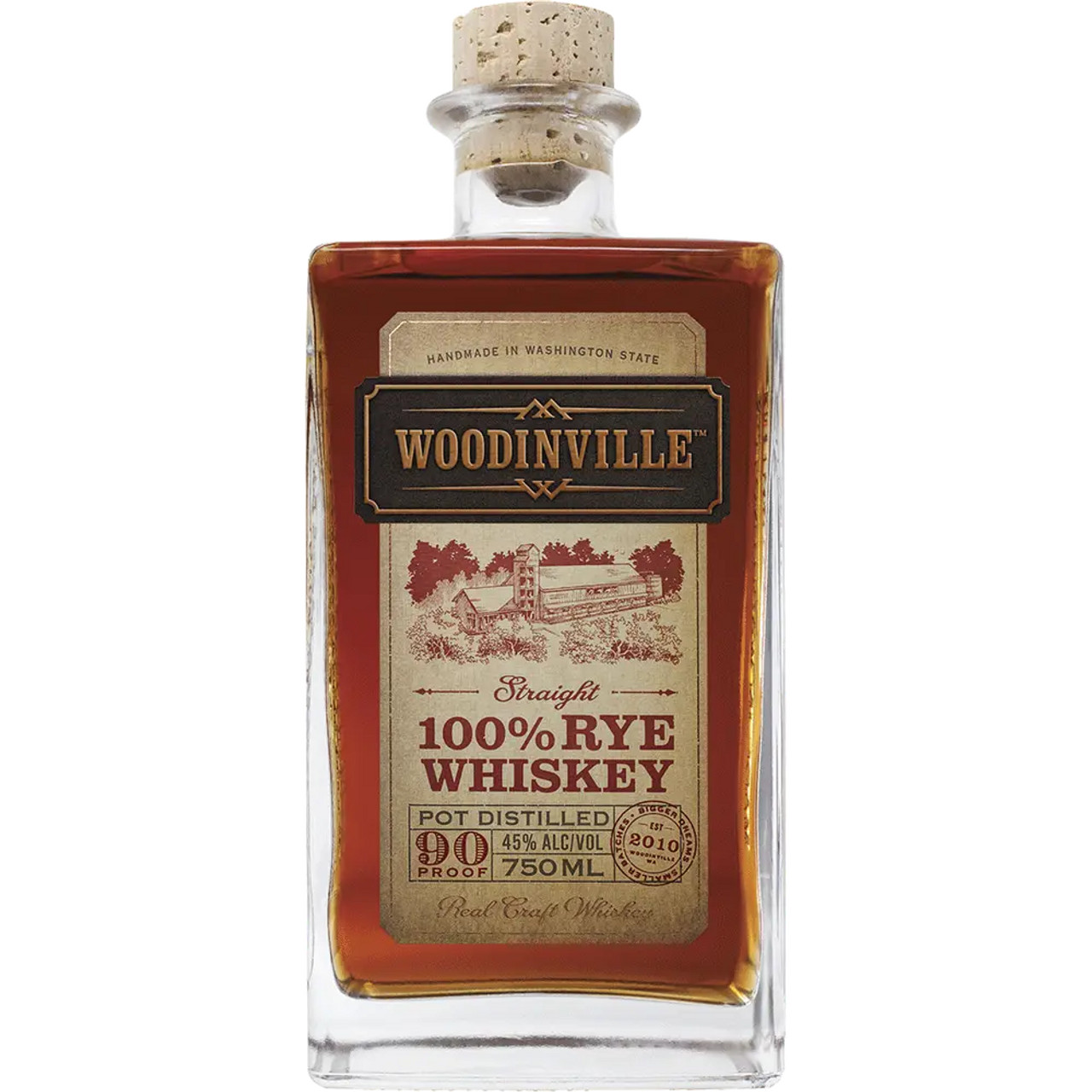 Woodinville Straight Rye Whiskey 750 ML