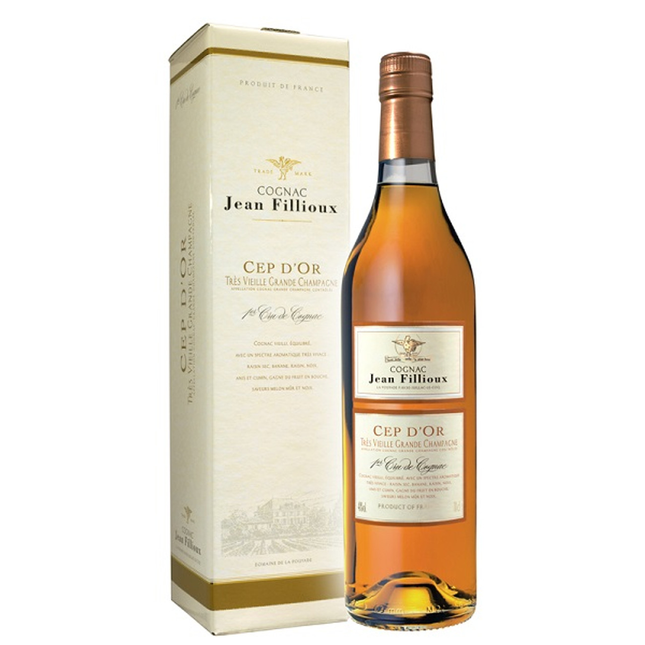 Jean Fillioux Cep D'or Cognac XO Selection 750ml