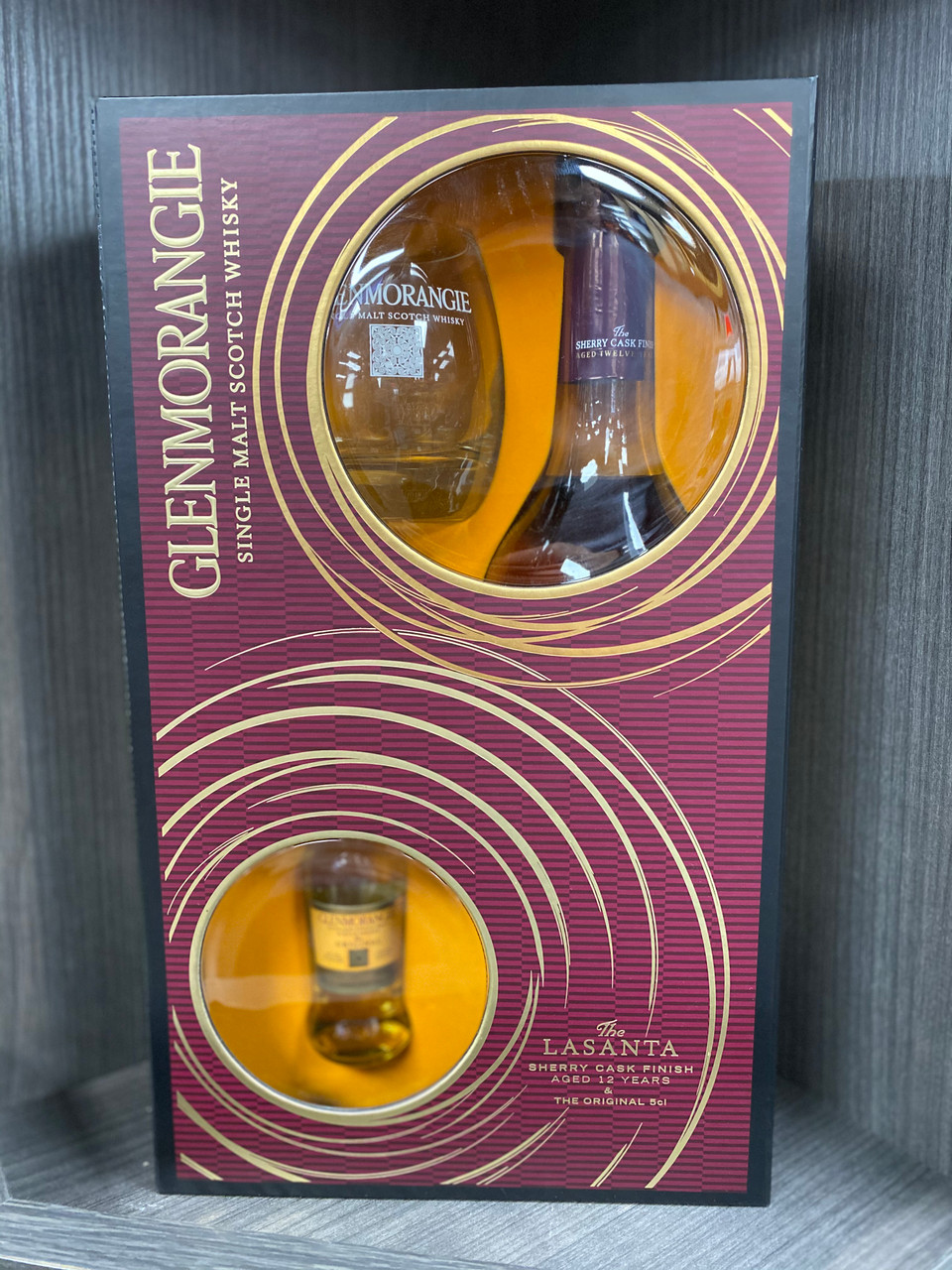 Glenmorangie The Lasanta 12 Years Gift Set W/ Shot & Glass