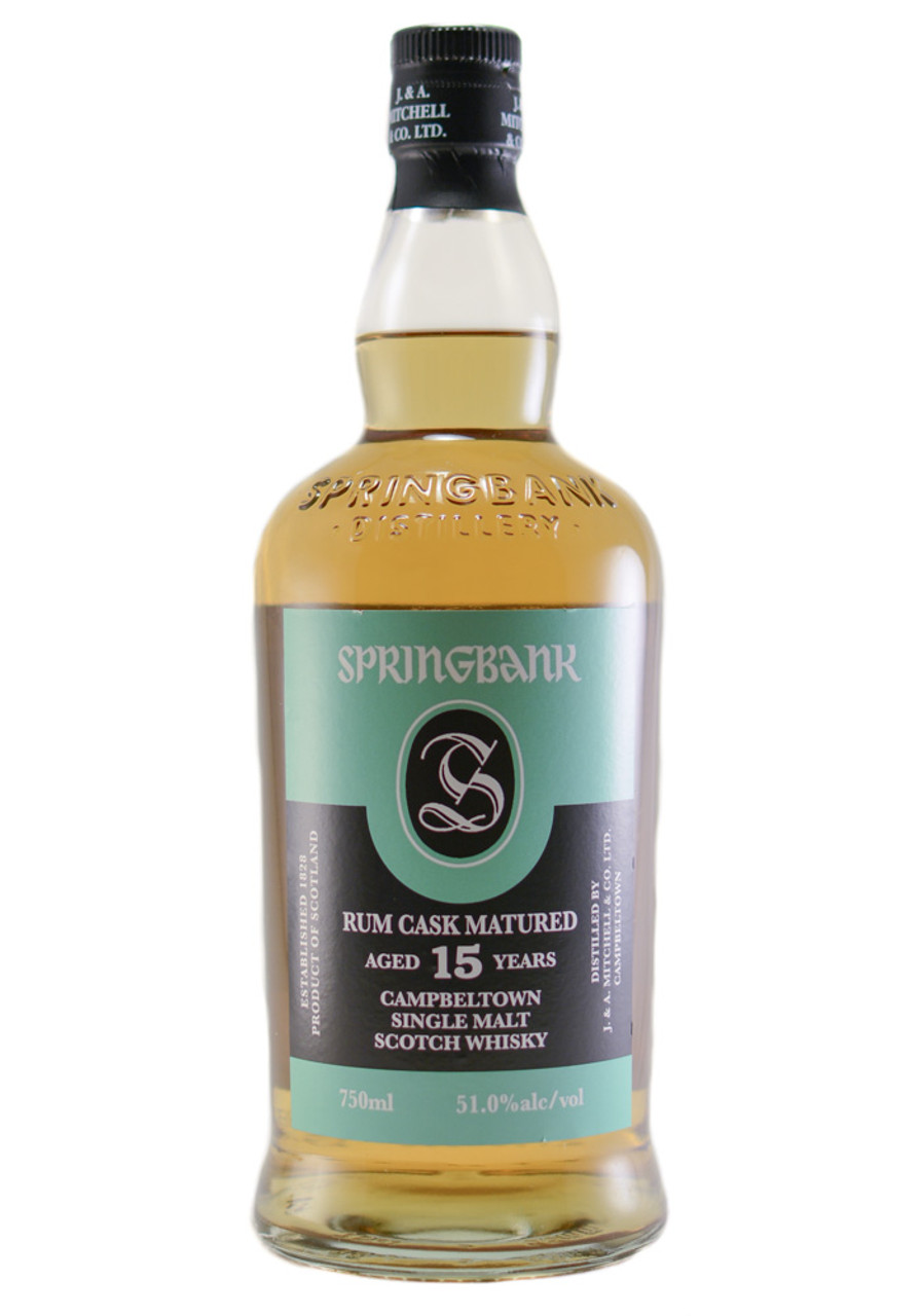 SPRINGBANK RUM WOOD 15年 限定版 Springbank - Rum Wood 2019 Edition 15 year old Whisky 70cl
