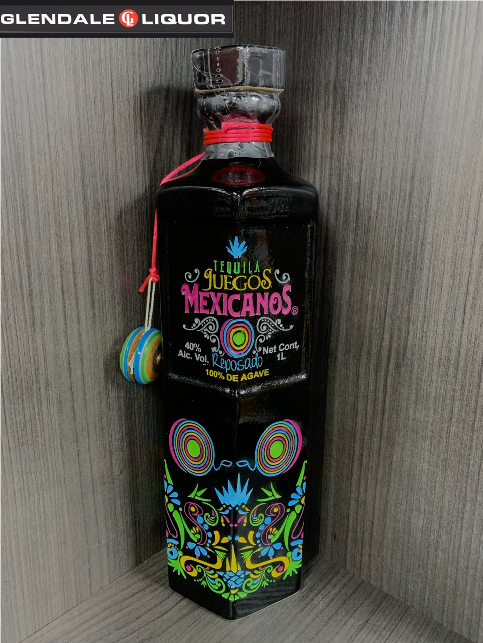 Juegos Mexicanos Tequila 1L Reposado 