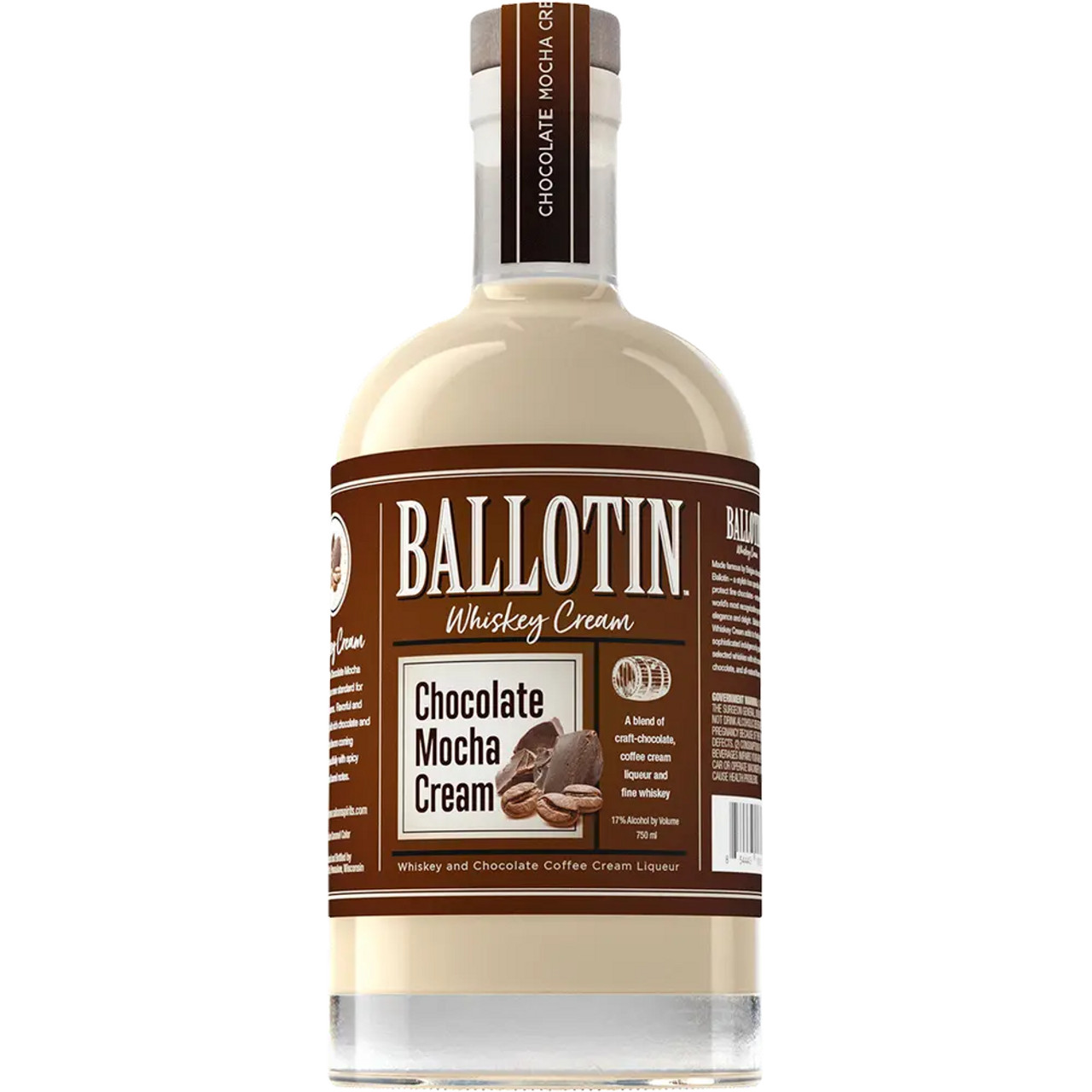 Ballotin Whiskey Cream Chocolate Mocha Cream 750 ML
