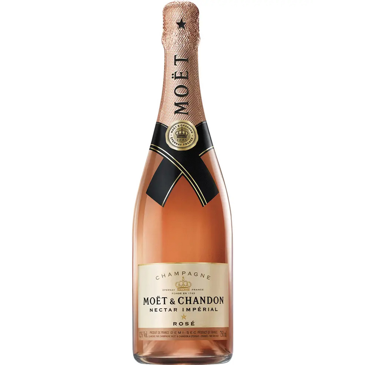 Moet & Chandon Nectar Imperial Rose Champagne 750 ML - Glendale 