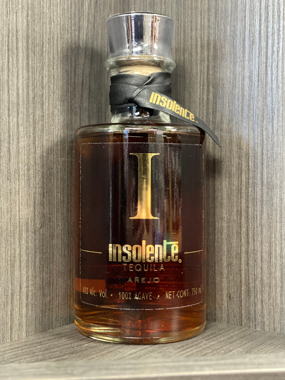 INSOLENTE TEQUILA ANEJO 750ML