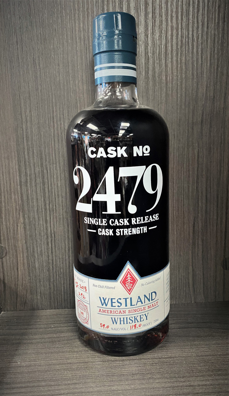 Westland Cask Strength Cask No2479 American Single Malt 750 ml