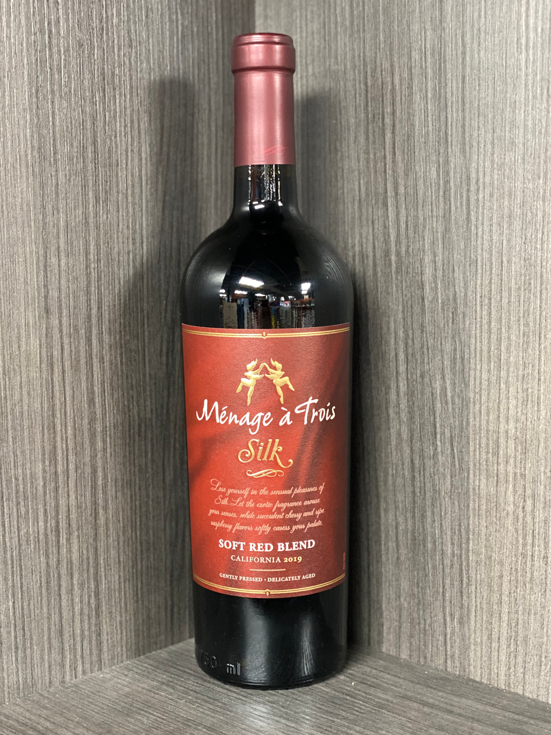 Ménage à Trois Silk Soft Red Blend 2019 Glendale Liquor Store