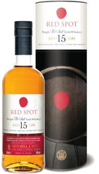 Red Spot Single Pot Still Irish Whisky 15 YR Old 750ml Red Spot Single Pot Still Irish Whisky 15 YR Old 750ml