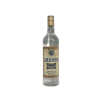 GRUVEN POTATO VODKA POLAND 750ML GRUVEN POTATO VODKA POLAND 750ML