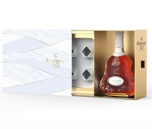 Hennessy XO Ice Glass Gift Set 750 ML
