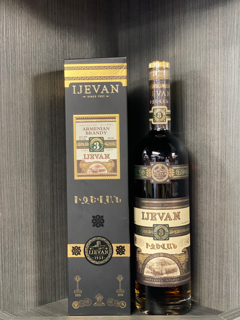 Ijevan Armenian Brandy 3 Years Old 750 ML