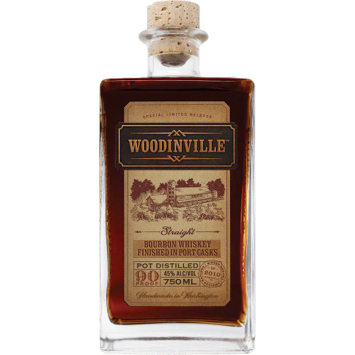 Woodinville Straight Bourbon Whiskey Finished in Port Casks 750 ML