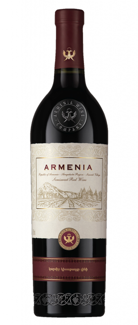 Armenia Semi-Sweet Red Wine 2022 750 ML