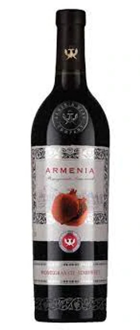 Armenia Pomegranate Semi-sweet Red Wine 750 ML