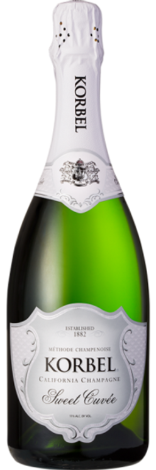 Korbel Sweet Cuvée California Champagne 750 ML