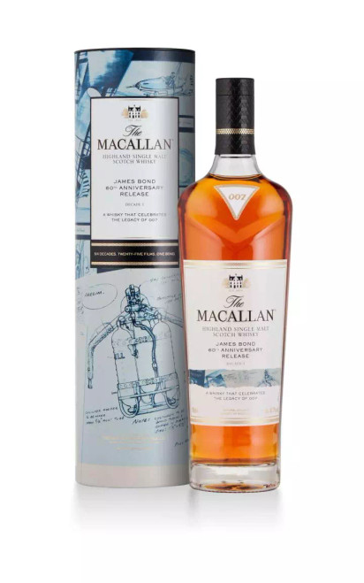 The Macallan James Bond 60th Anniversary Decade I 700 ML The Macallan James Bond 60th Anniversary Decade I 700 ML