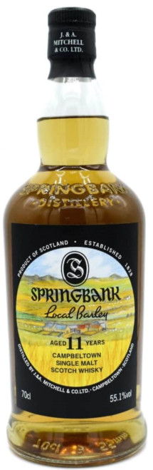 Springbank Local Barley 11 Year Old Single Malt Scotch Whisky 700 ML