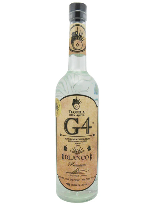 G4 Blanco de Madera Tequila 750 ML