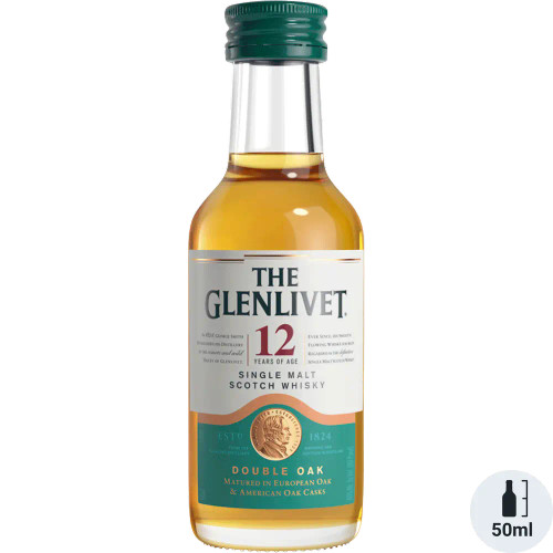Glenlivet 12 Years 50 ML - Glendale Liquor Store