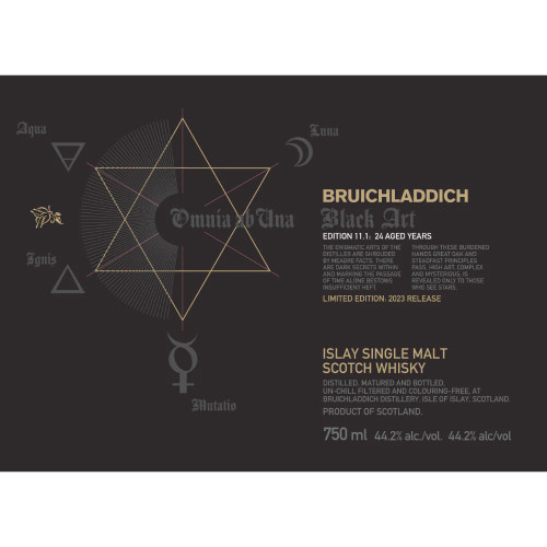 Bruichladdich 24 Year Old Black Art Edition 11.1 750 ML 