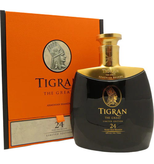 Tigran The Great 24 Years Old Armenian Brandy 750 ML