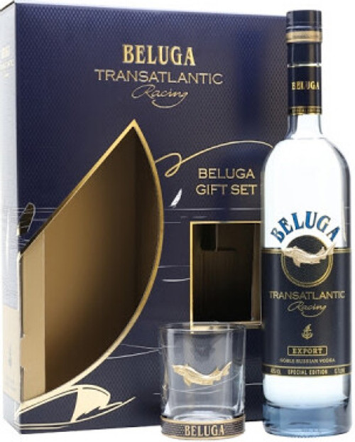 Beluga Transatlantic Racing Vodka Gift Set 750 ML