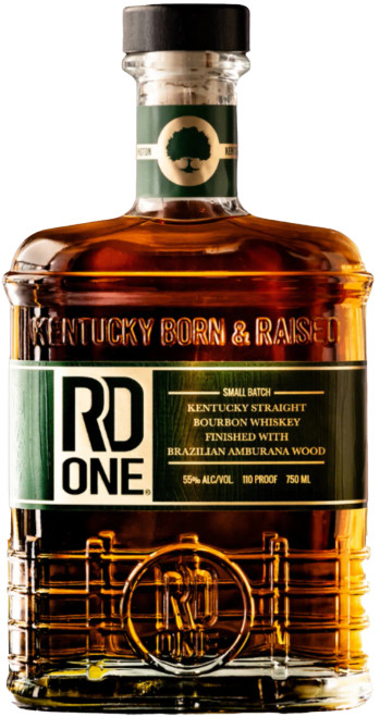 RD One  Small Batch Kentucky Straight Bourbon Whiskey Finished With Brazilian Amburana Wood 750 ML