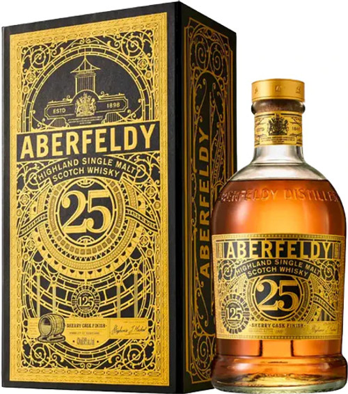 Aberfeldy 25 Year Old 125 Anniversary Limited Edition Single Malt 700 ML