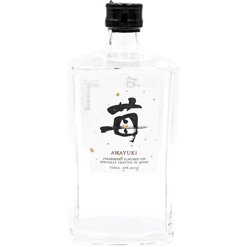 Awayuki Strawberry Flavored Gin 750 ML