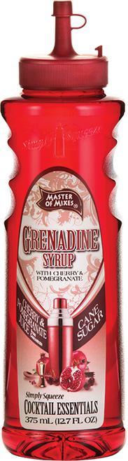 Master of mixes grenadine syrup 375ml