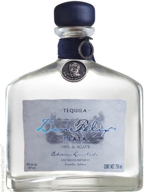 Don Felix tequila plata Mexico 750ml