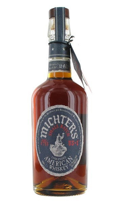 Michters whisky small batch unblended American 750ml