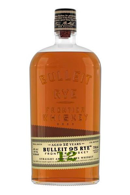 Bulleit bourbon Straight American Rye Whisky 12 YR Old 750ml