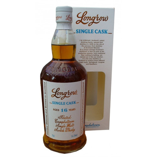 Longrow Single Malt Scotch Whisky Single Cask 16 YR Old 750ml