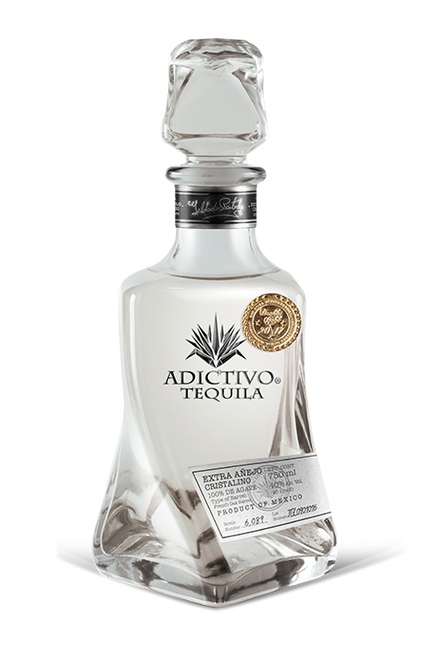 Adictivo Tequila Cristalino Extra Anejo 750 ML