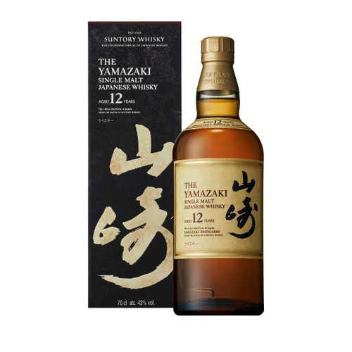 Suntory Yamazaki 12 Years Old Japanese Single Malt Whisky 750 ML