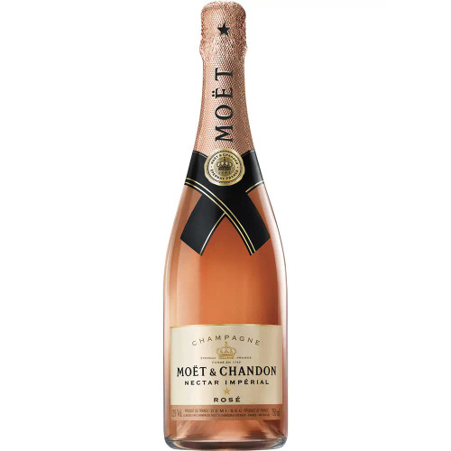 Moet & Chandon Nectar Imperial Rose Champagne 750 ML