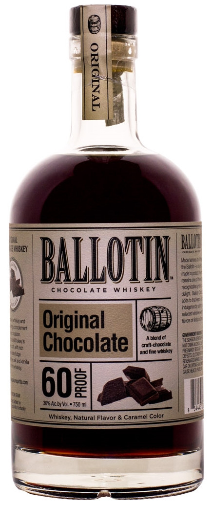 Ballotin Original Chocolate Whisky 60pf 750ml Glendale Liquor Store