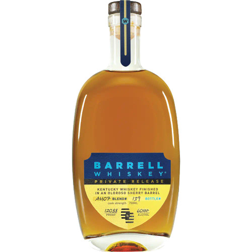 Barrell Private Release Whiskey 750 ML Glendale Liquor Store