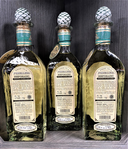 Fortaleza Tequila Reposado Winter Blend 2020 750 ML Glendale Liquor Store