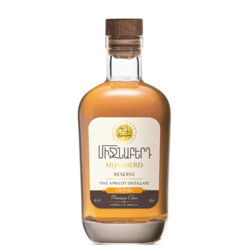 Mijnaberd Apricot Reserve Brandy 3 Years 750 ML Glendale Liquor Store