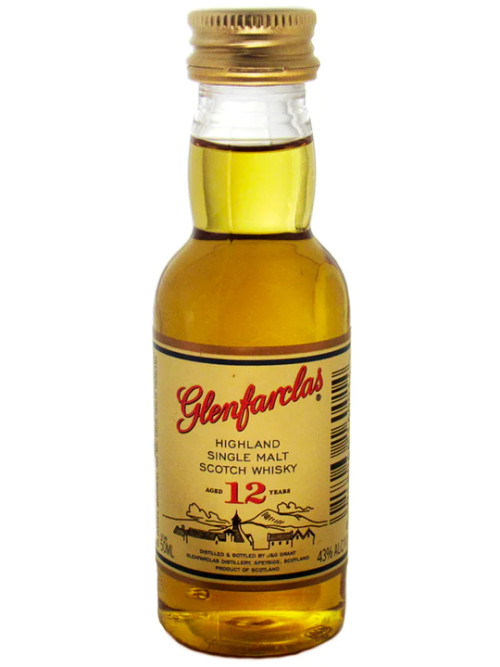 Glenfarclas 12 Year Single Malt Scotch Whisky 50 ML Glendale Liquor Store