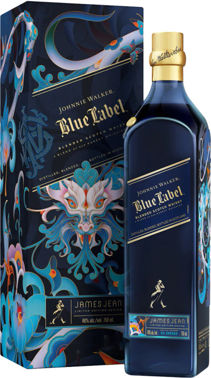 Johnnie Walker Blue Label Year Of The Dragon James Jean Limited