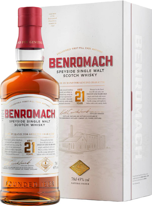 Benromach 21 Year Old Single Malt Whisky 750 ML - Glendale Liquor